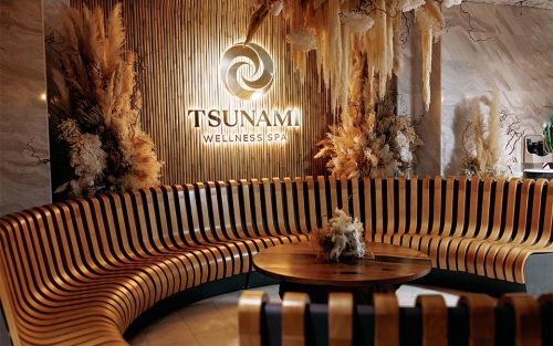 Интерьер Tsunami Spa Hotel – лучшего отеля Днепра